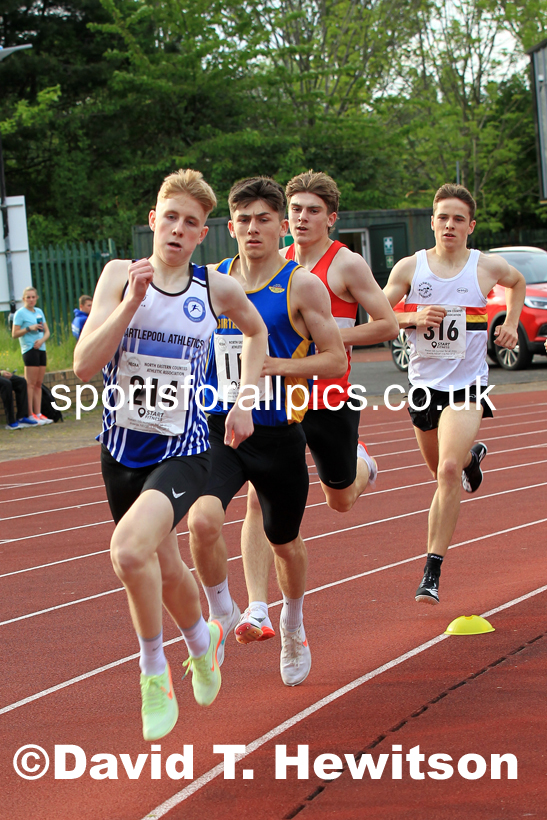 800 metres, 2022 NEGP No. 2, Hebburn. Photo: David T. Hewitson/Sports for All Pics